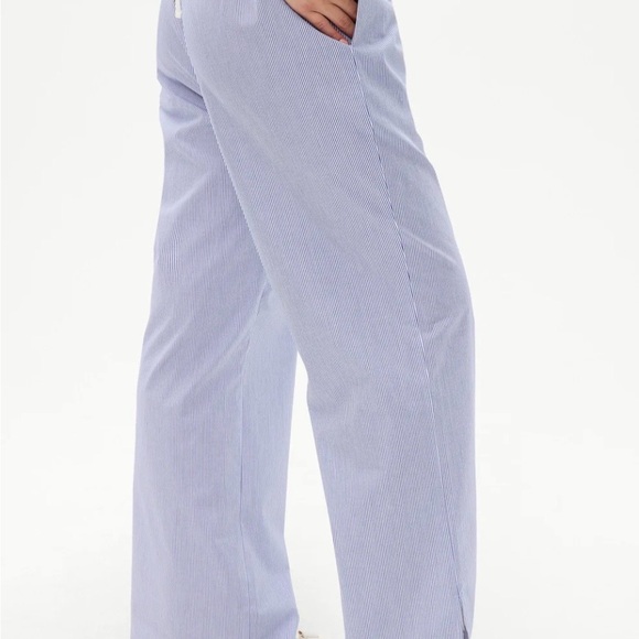 NWOT Frankie’s bikinis striped low rise pants - Picture 5 of 16